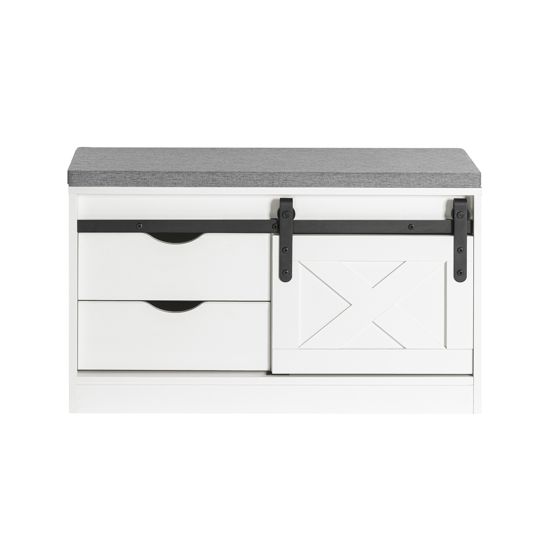 SoBuy Kenkäkaappi FSR153-W liukuovilla - ekologinen ja laadukas