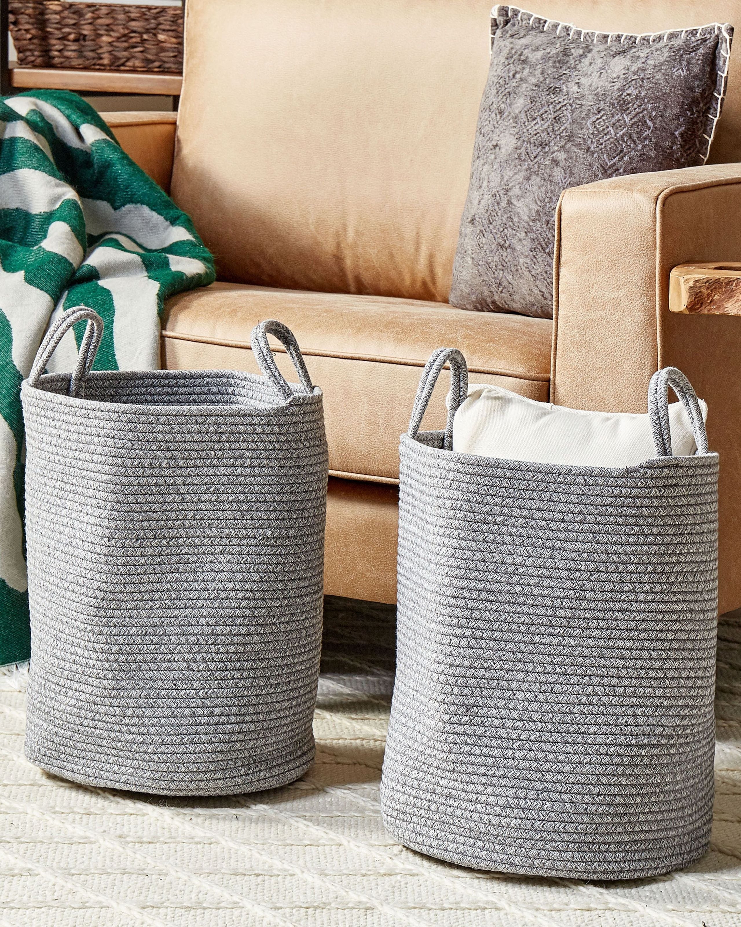 Korisetti 2 kpl SARYK puuvilla Harmaa