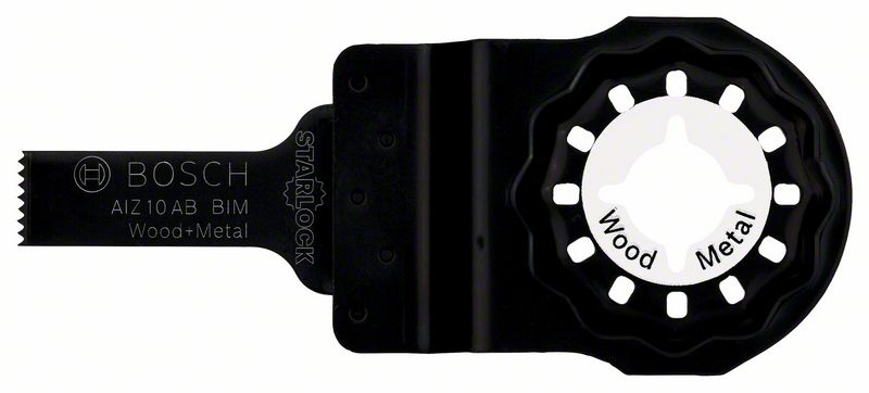 Bosch Starlock AIZ 10 AB -upotussahanterä Puu ja Metalli