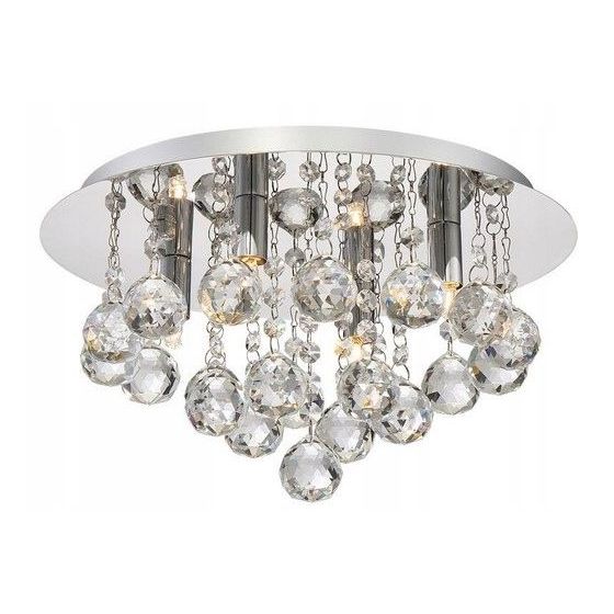 TOOLIGHT kattovalaisin APP403-C CRYSTAL harmaa, 25x25x2,9cm