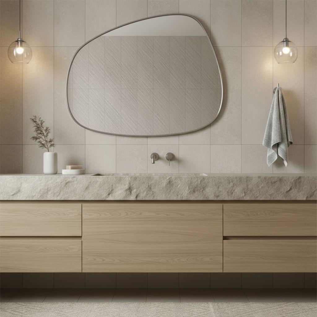 REA kylpyhuoneteline 5805 TOMI harjattu nikkeli, 3X4X5CM