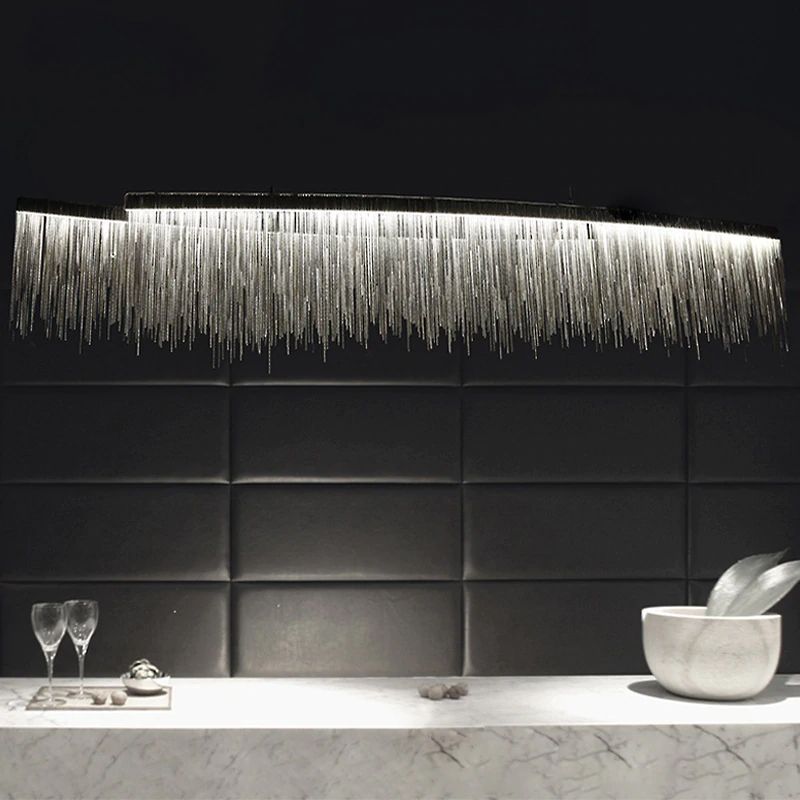 TOOLIGHT riippuva kattovalaisin APP891-CP CHAIN harmaa, 100x100x102, 5cm
