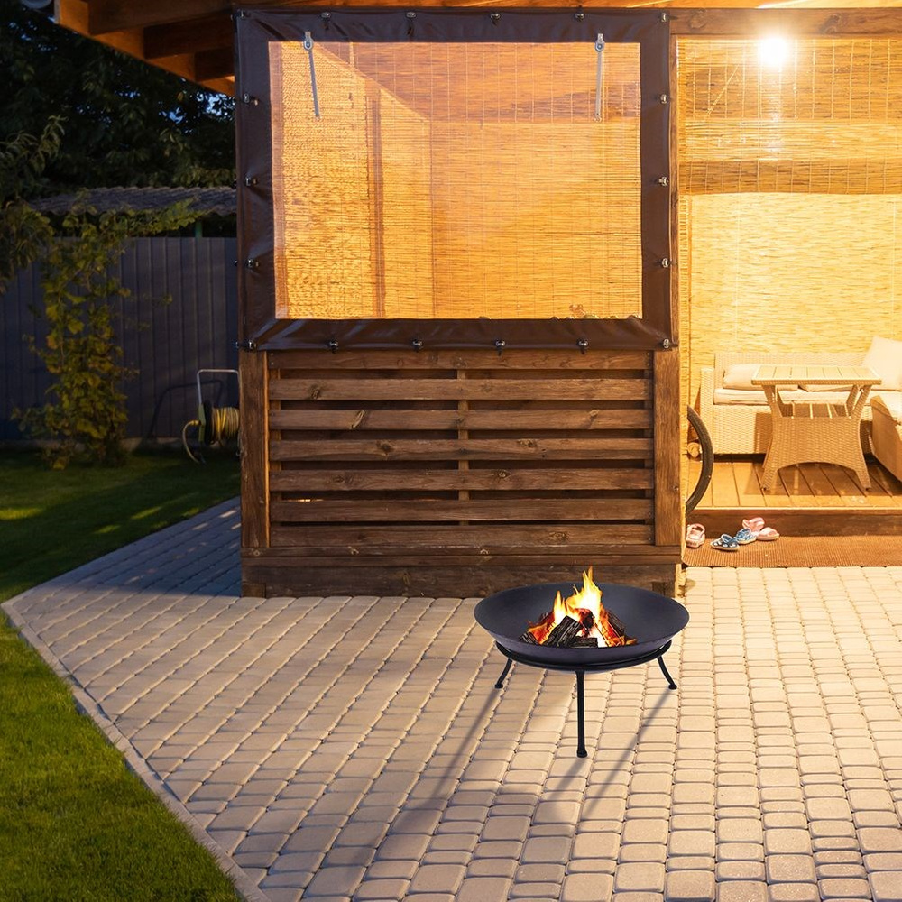 Valurautainen puutarhatulisija 57 cm