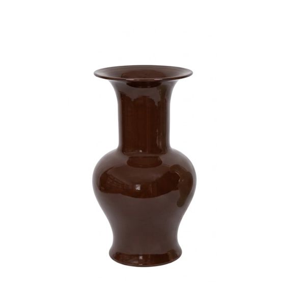 Maljakko metalli MONDEX ROGER 15x16,5x31 cm suklaanruskea 1 kpl