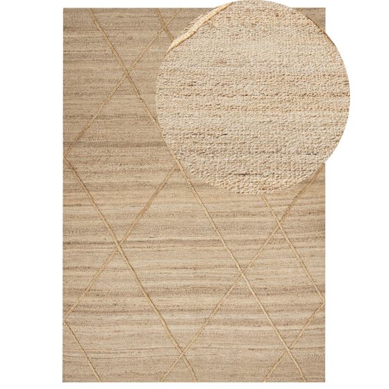 Matto YUVACIK Beige 160 x 230 cm juutti