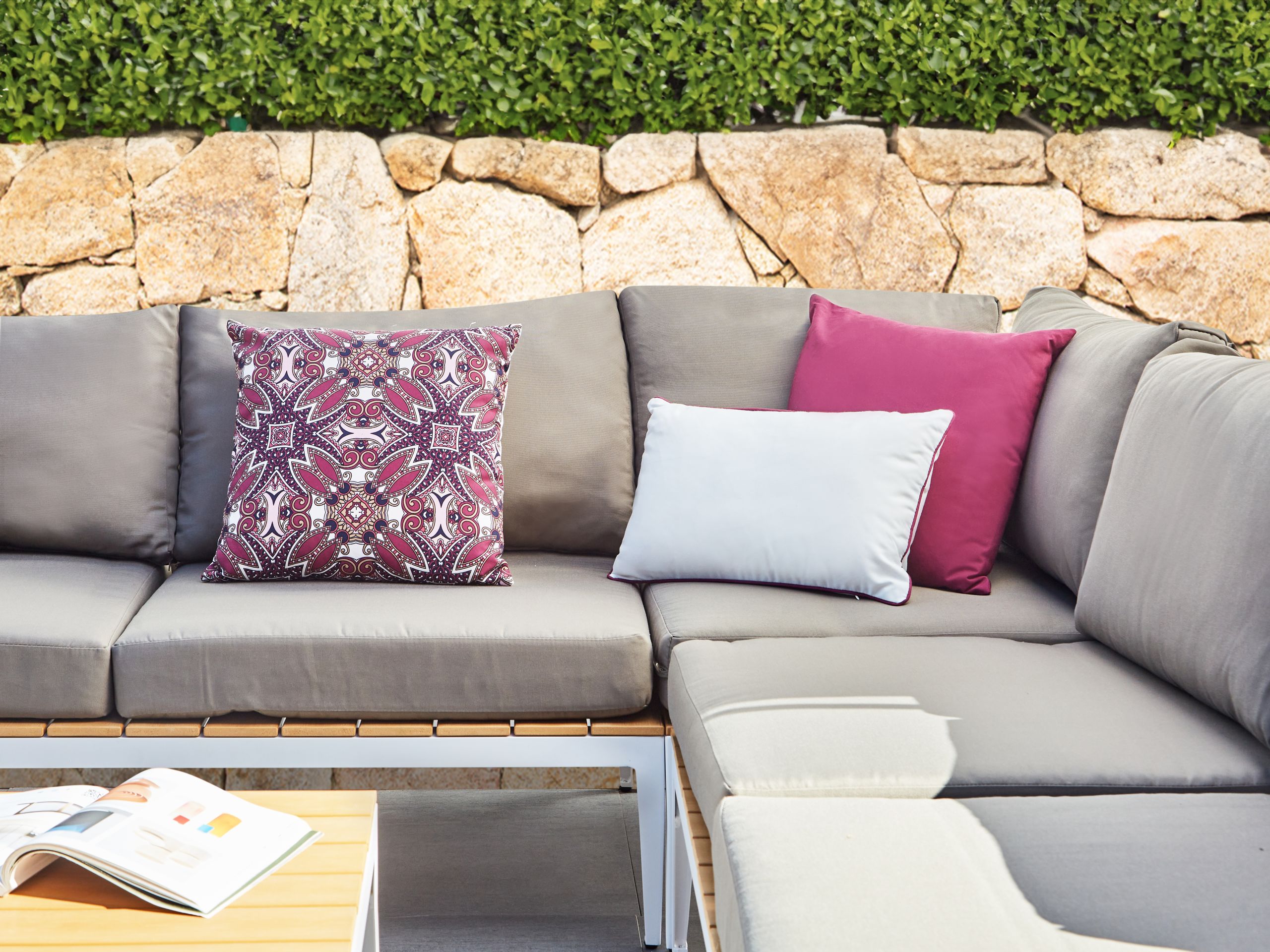 Ulkotyynysetti 3 kpl MIRAGE Itämainen kuvio Monivärinen