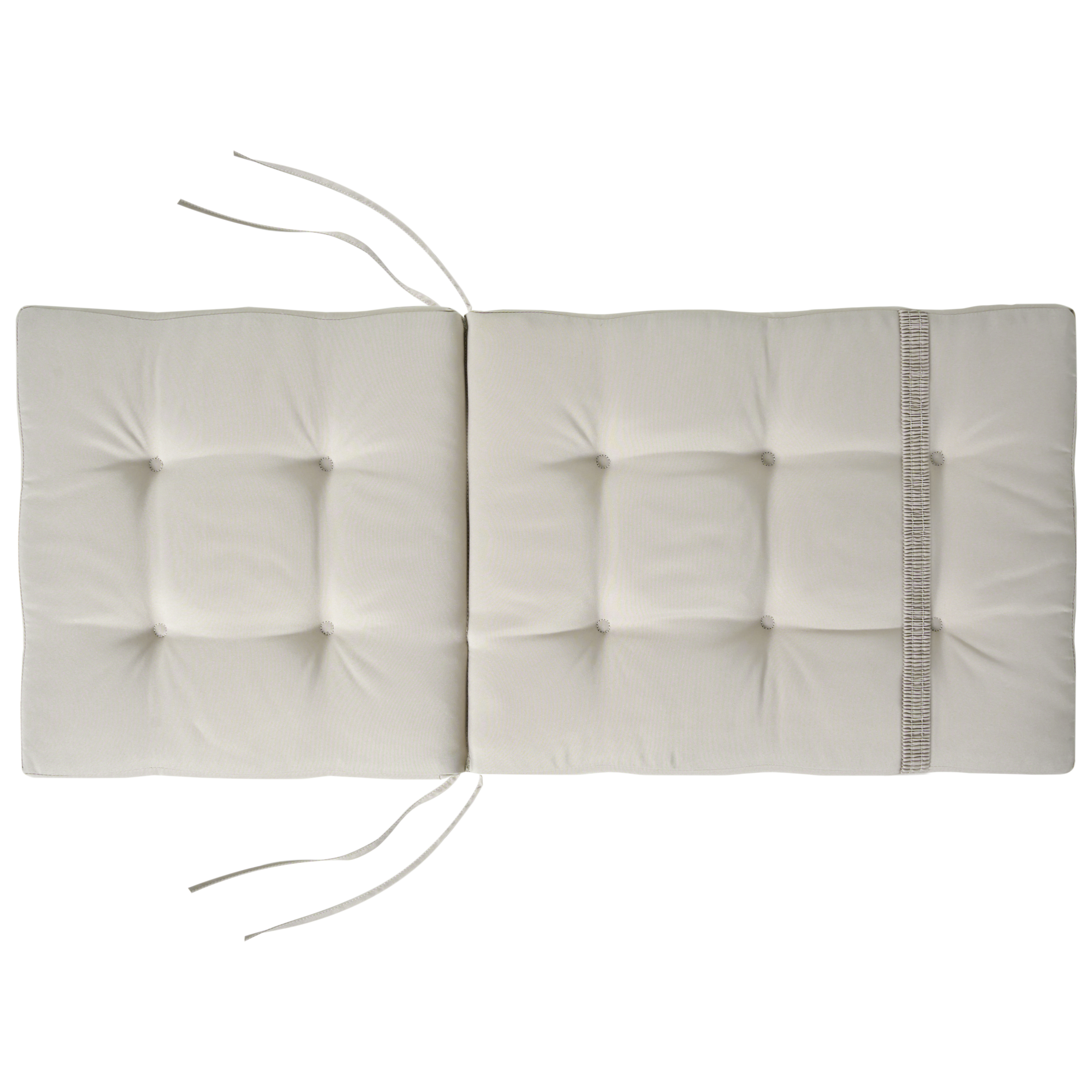 Selkä-/istuintyynysetti 8 kpl MAUI PREMIUM Ruskeanharmaa