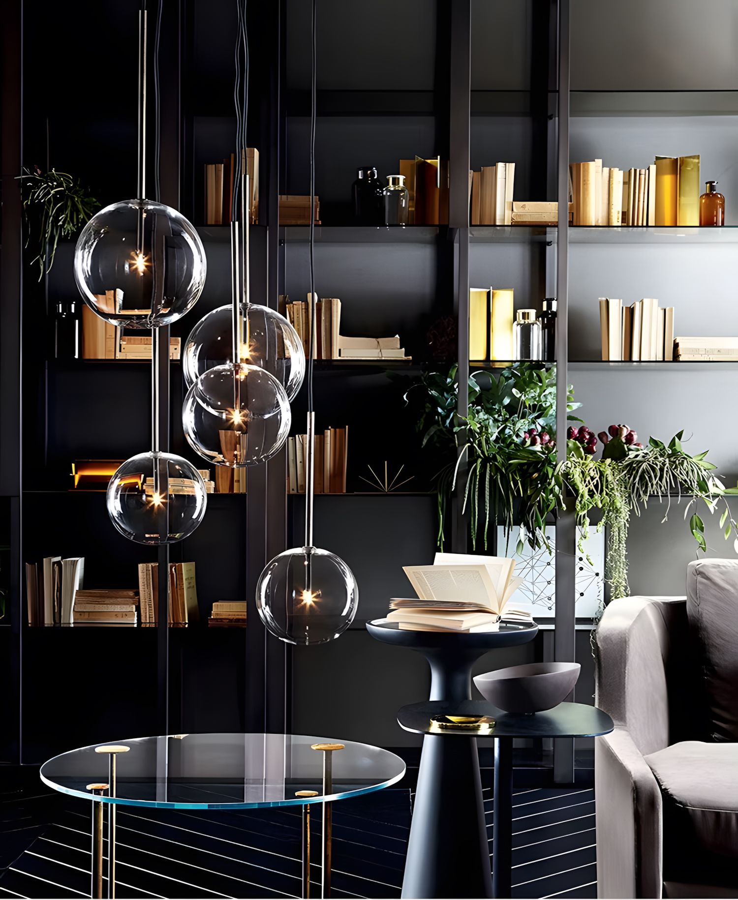 TOOLIGHT riippuva kattovalaisin APP1684-1CP kromi, 16,5x20x16,5cm