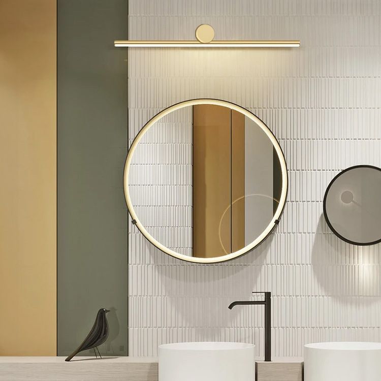 TOOLIGHT seinävalaisin LED APP1346-W harjattu kulta, 80x13x5, 5cm