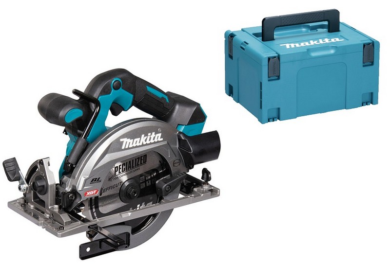 Makita HS012GZ01 XGT 40V -Akkupyörösaha 165 mm Runko + MAKPAC