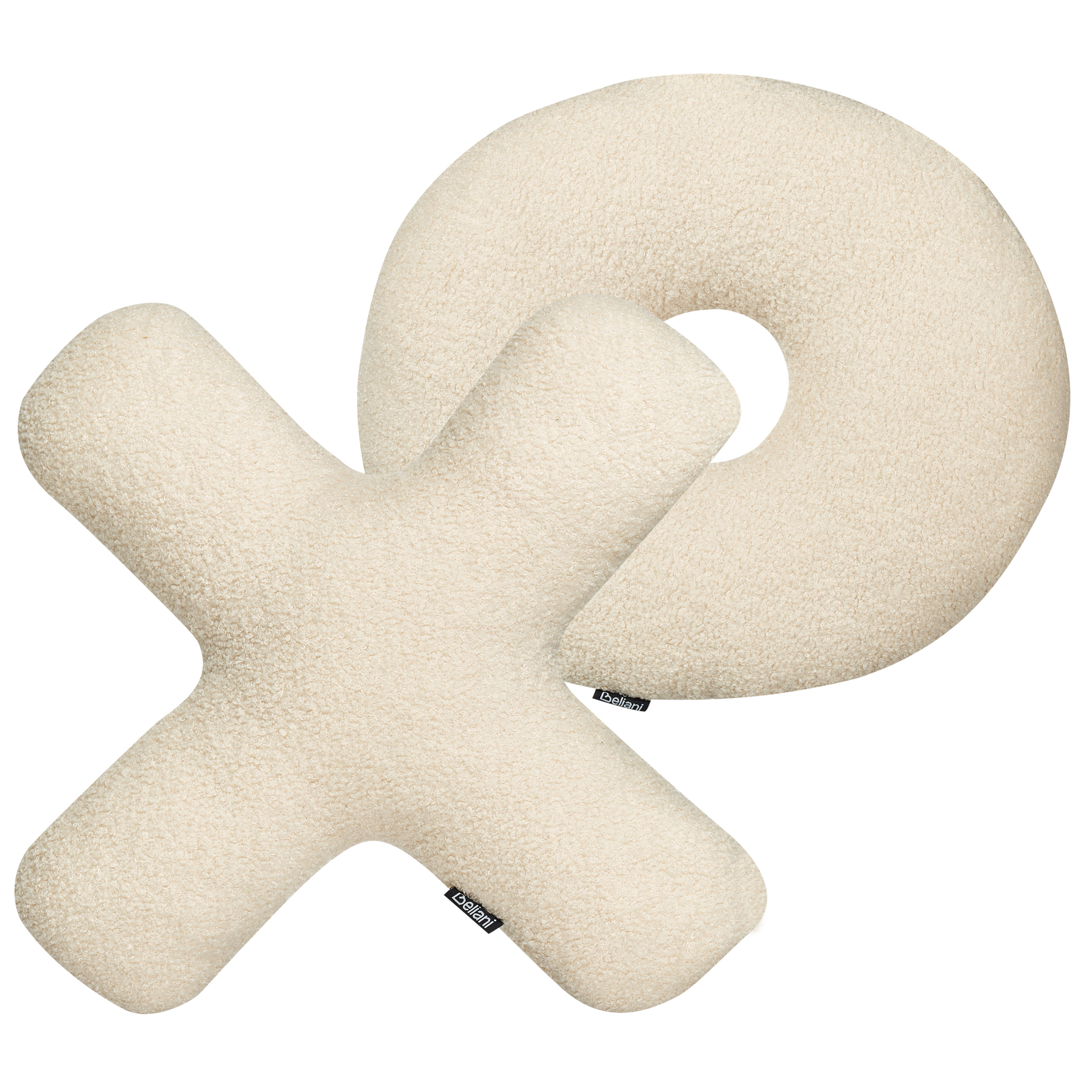 Koristetyynysetti 2 kpl HESPERIS buklee Beige Hillitty