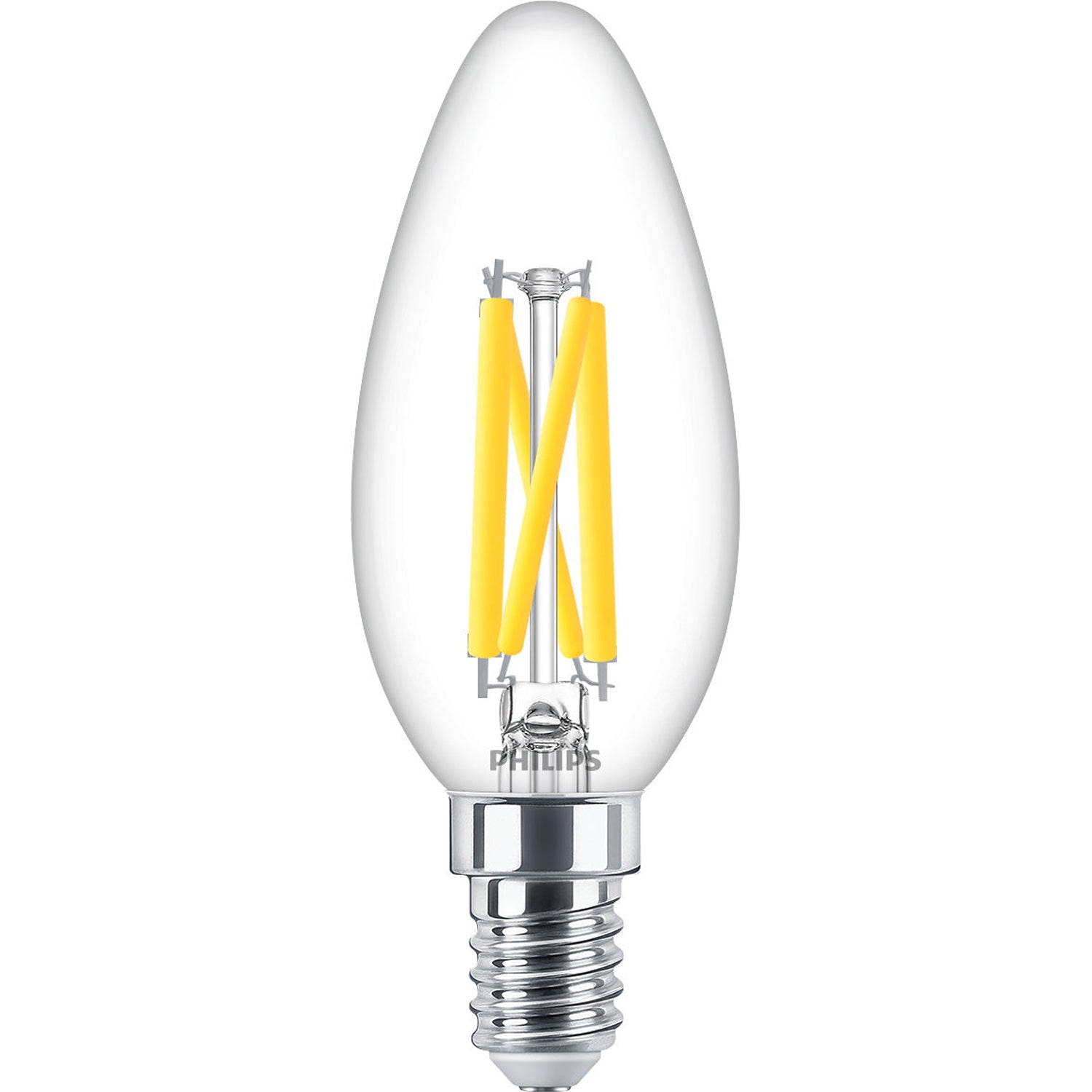 LED E14 Kruunu 3,4W (40W) Kirkas Himmennettävä WarmGlow 470