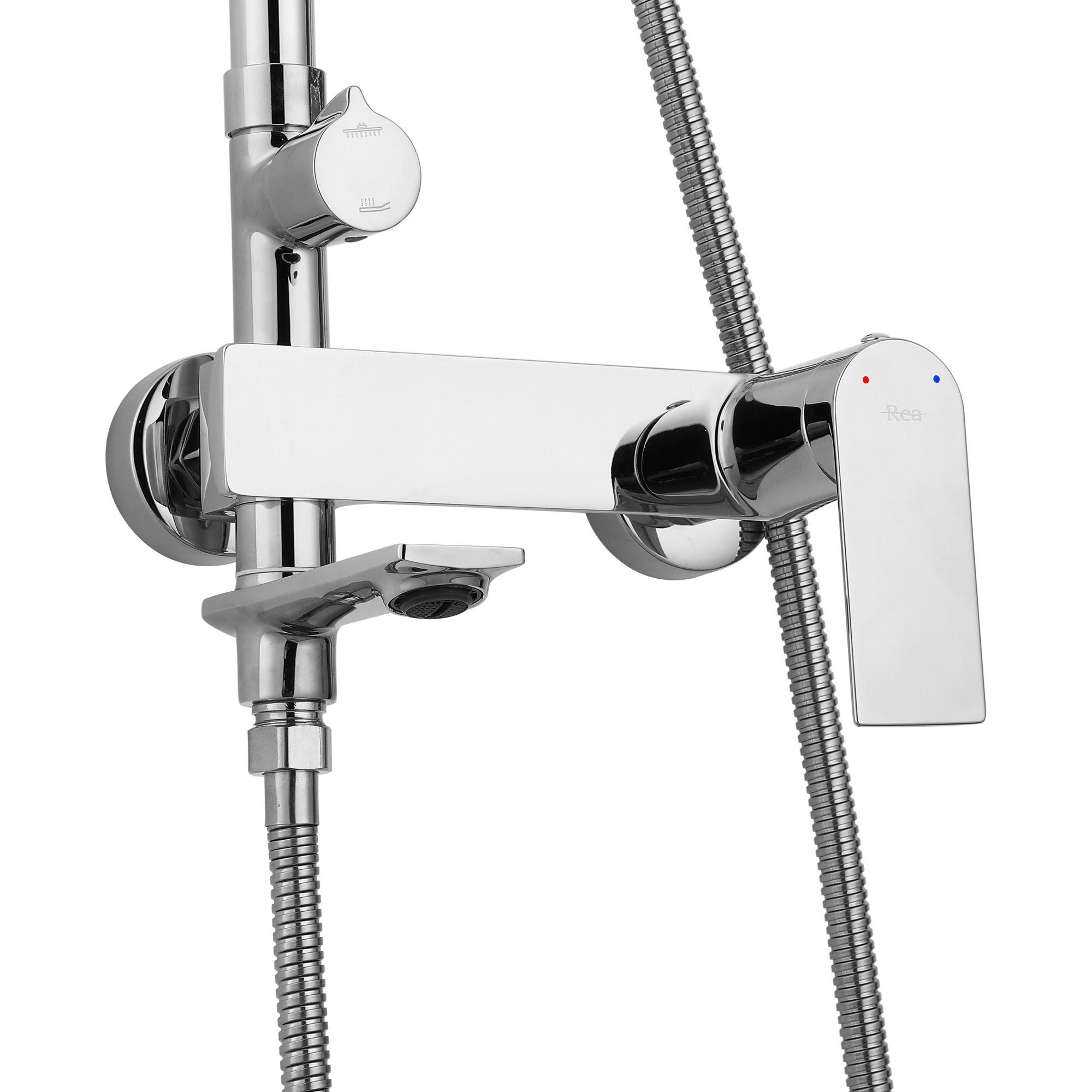 REA suihkusetti MY1902-78C STORM kromi, 45X30X136CM