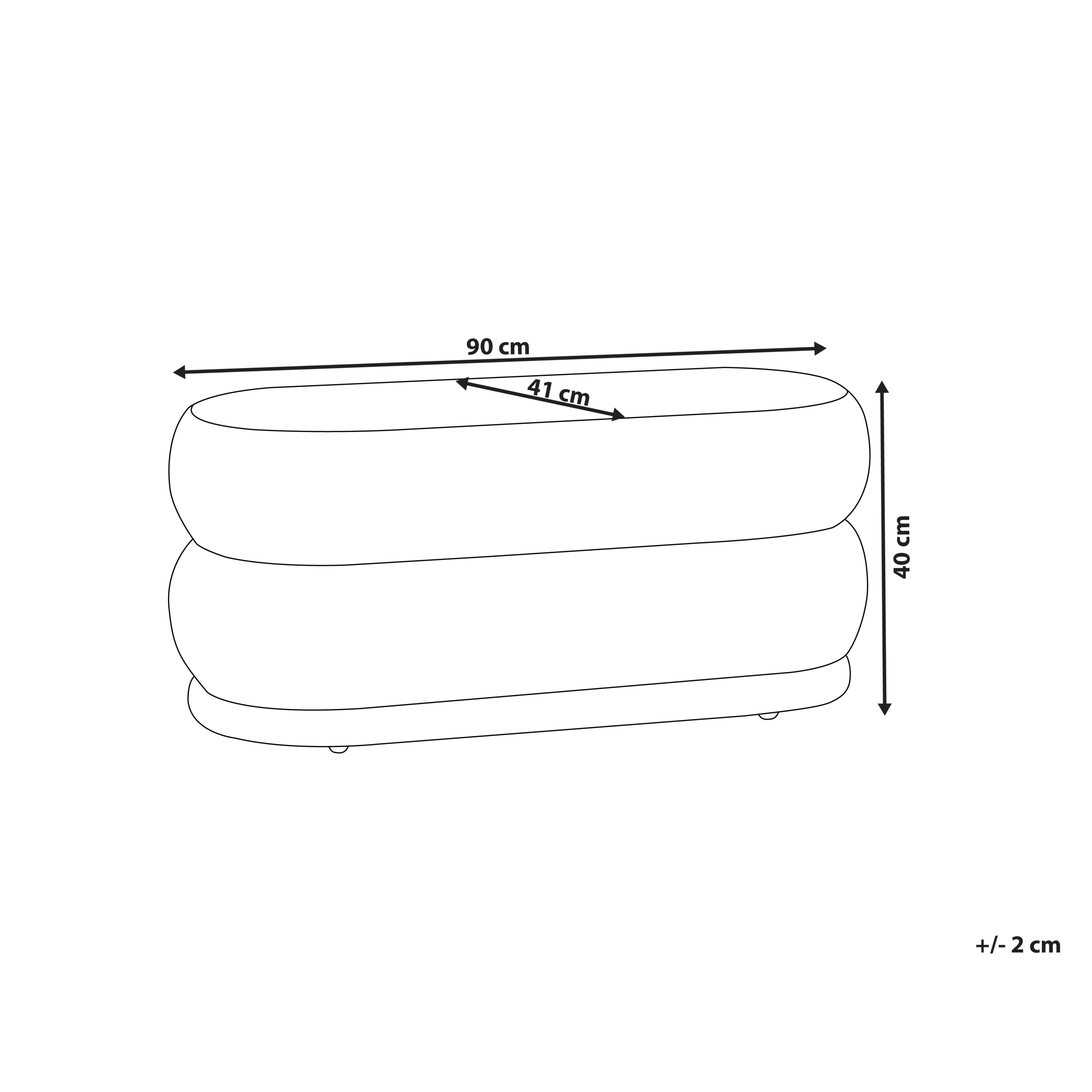 Penkki ELLENDALE sametti Ruskeanharmaa