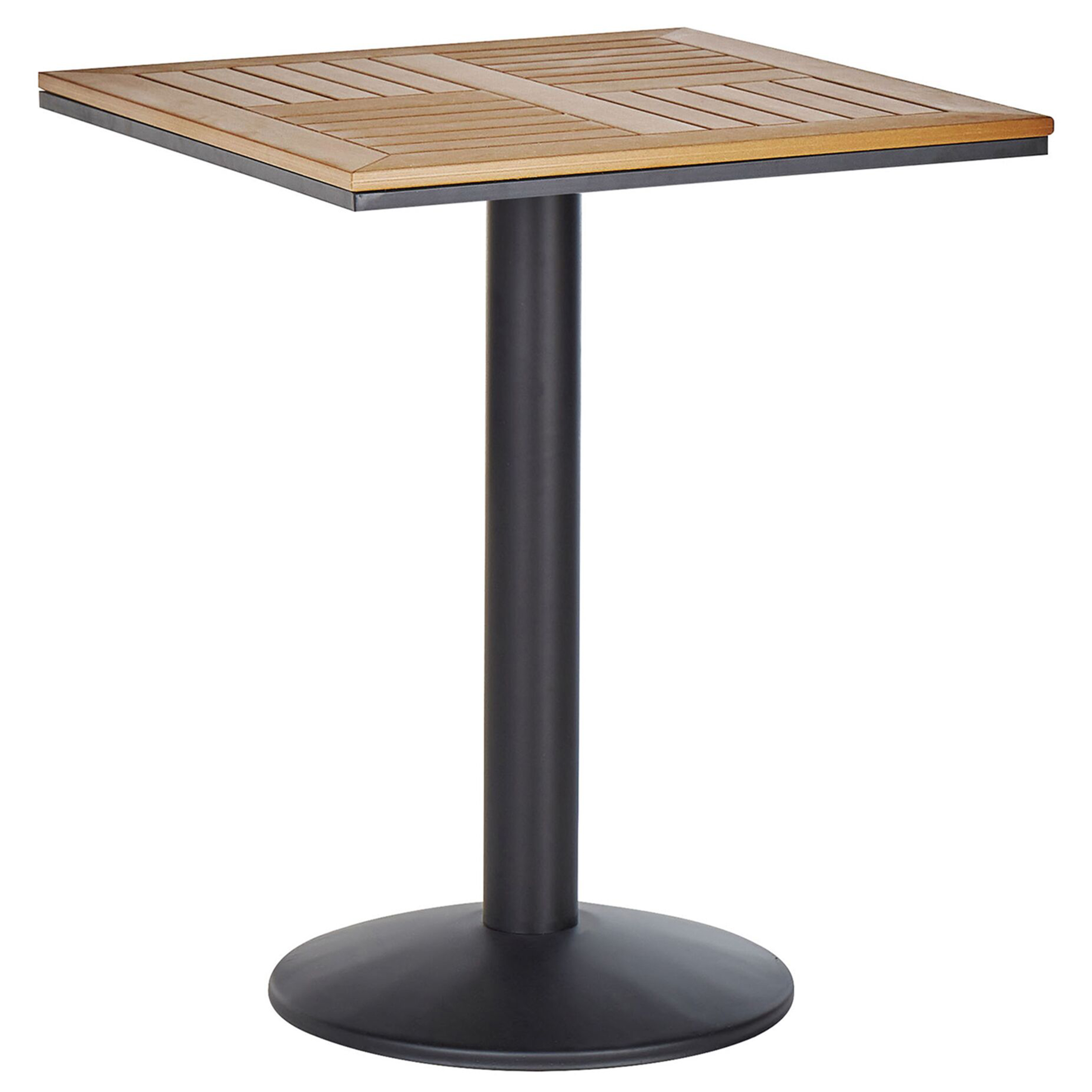 Bistropöytä PALMI 60 cm 60 cm Puukuvio Ruskea