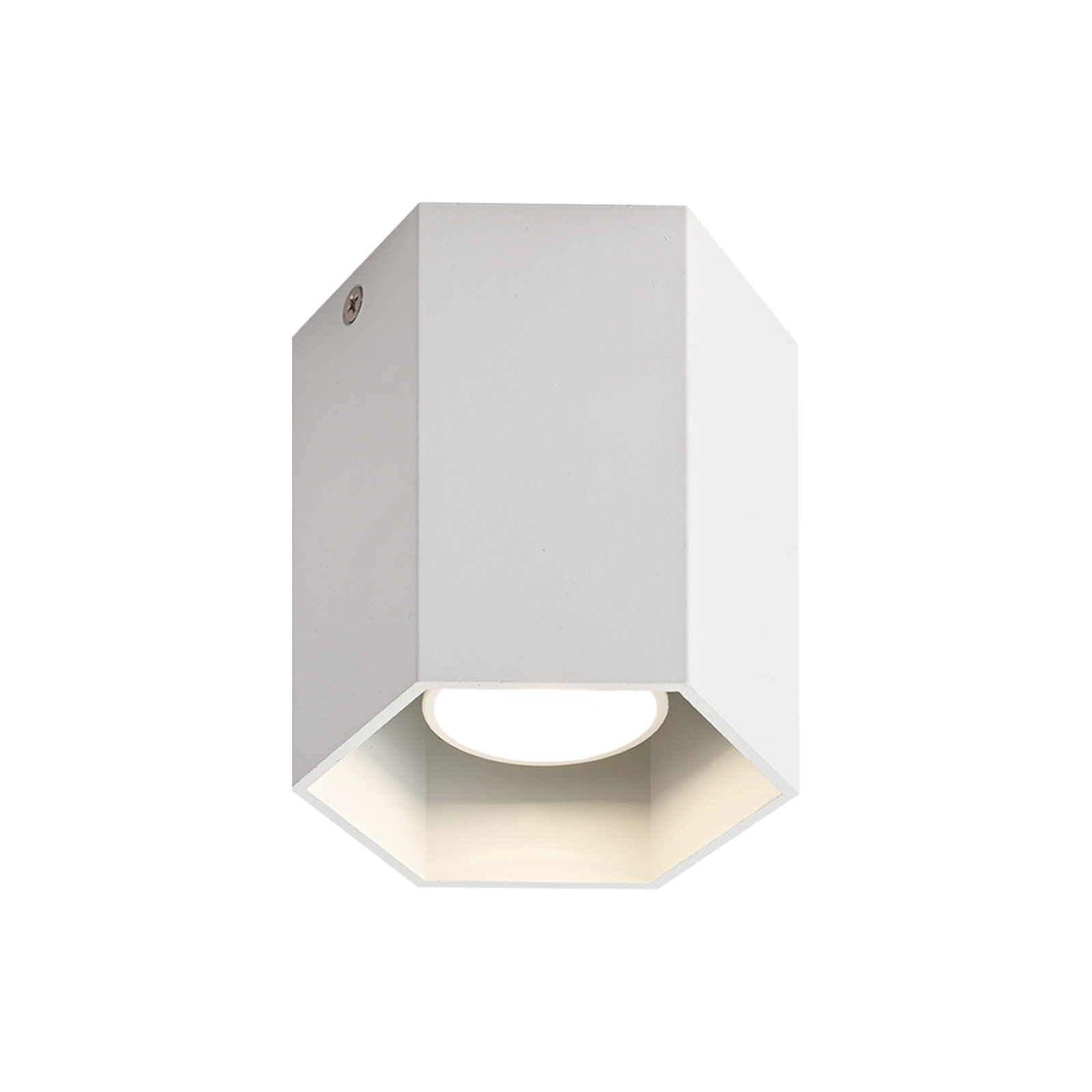 NETTLIFE pinta - asennettavat kattokohdevalaisimet valkoiset: moderni GU10- alumiininen eteisvalaisin ruokailutilaan ilman lamppua