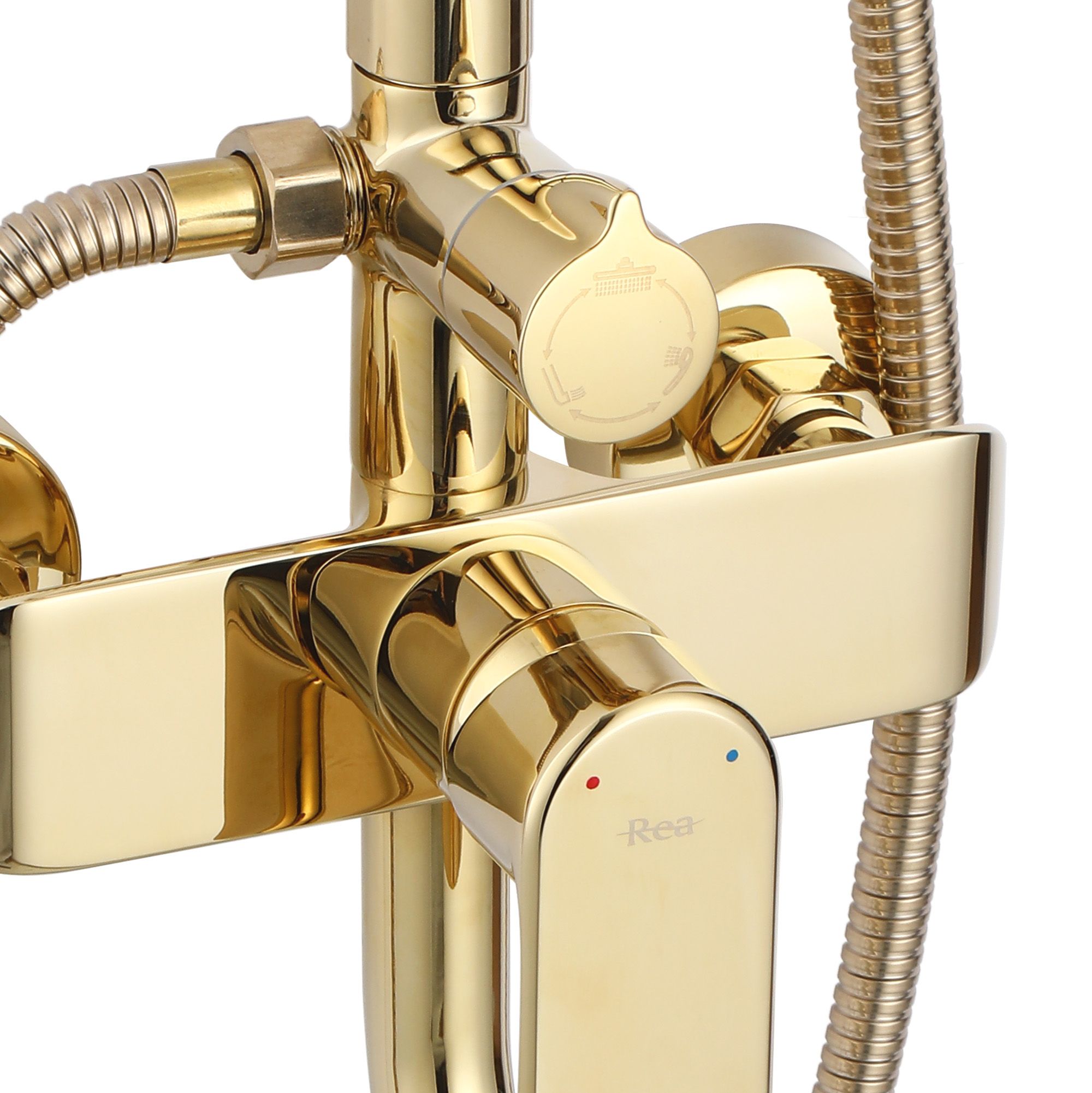 REA suihkusetti MY1805-77G BLOOM kulta, 45X25X144CM