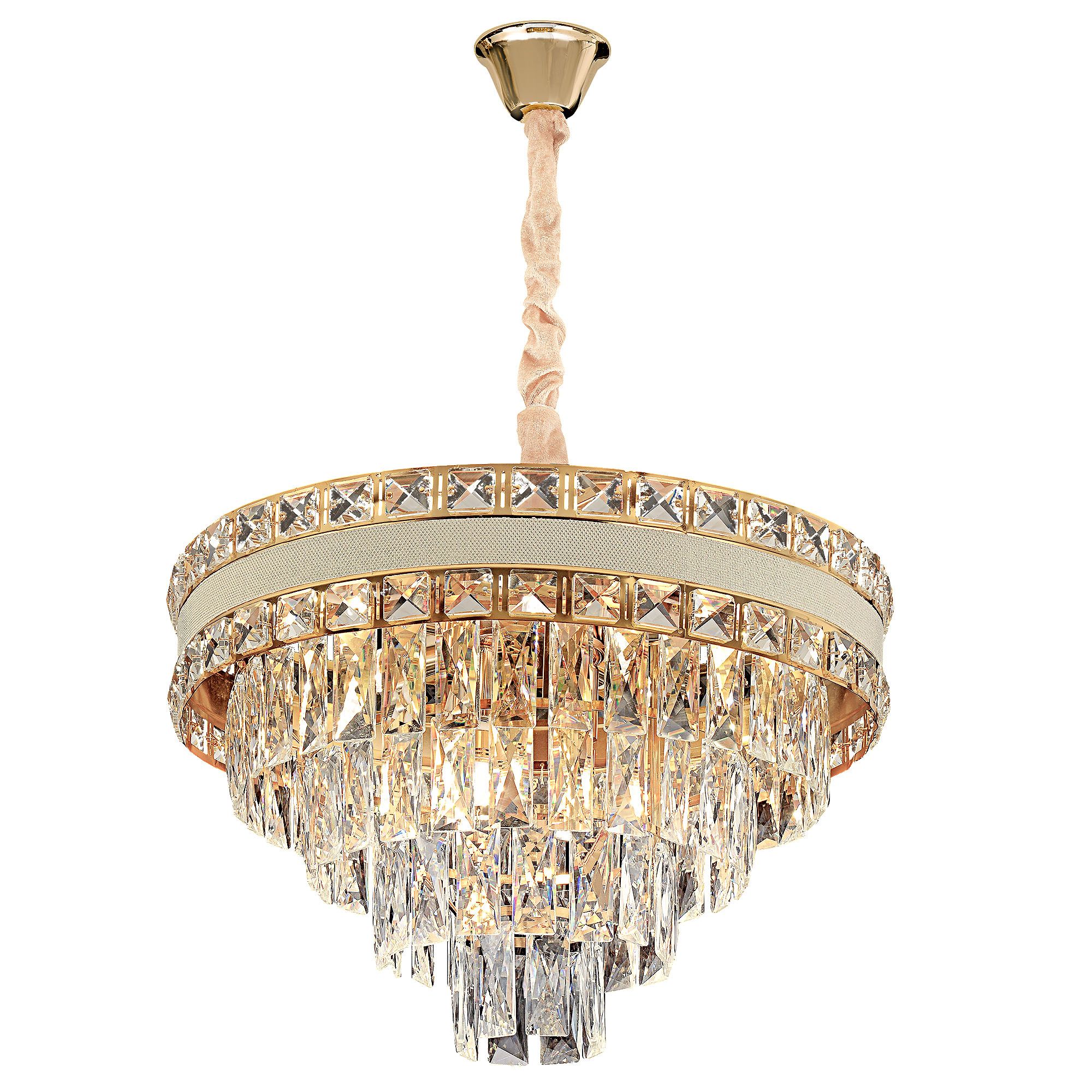 TOOLIGHT riippuva kattovalaisin G048-CP kulta, 70x48x30cm
