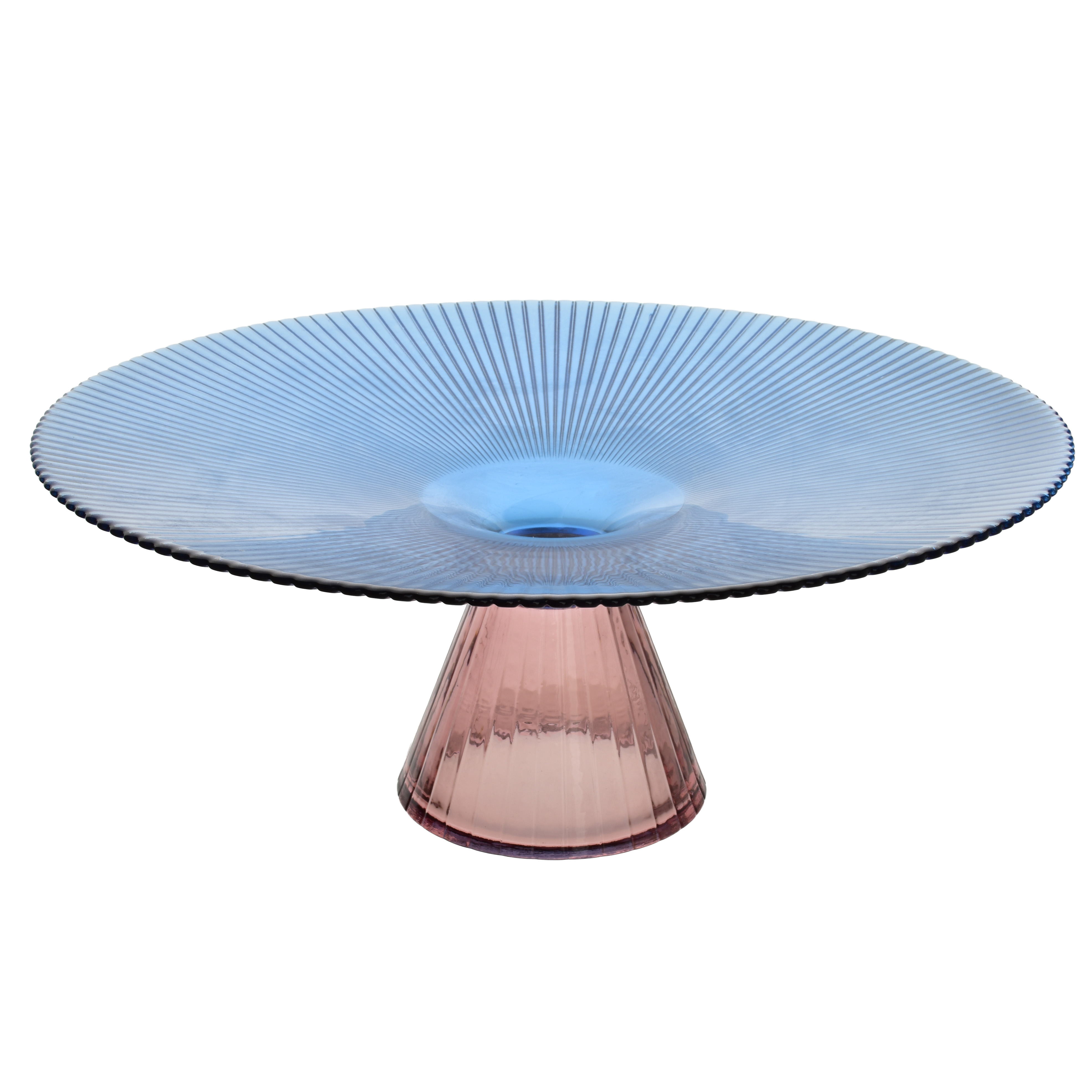 Tarjoiluvati lasi Mondex Daz Glass 32x13 sininen 1kpl