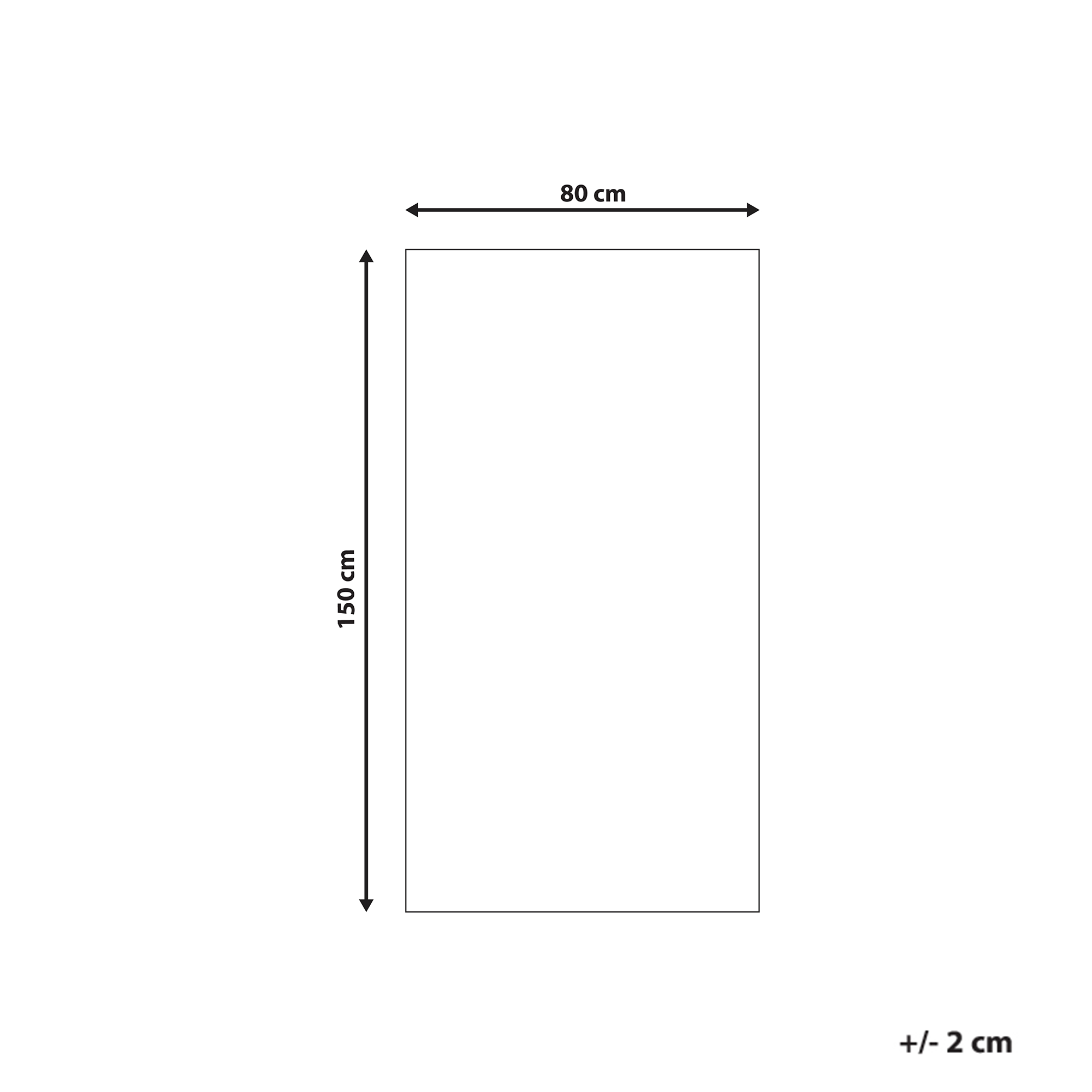 Korkeanukkainen matto DEMRE Punainen 80 x 150 cm