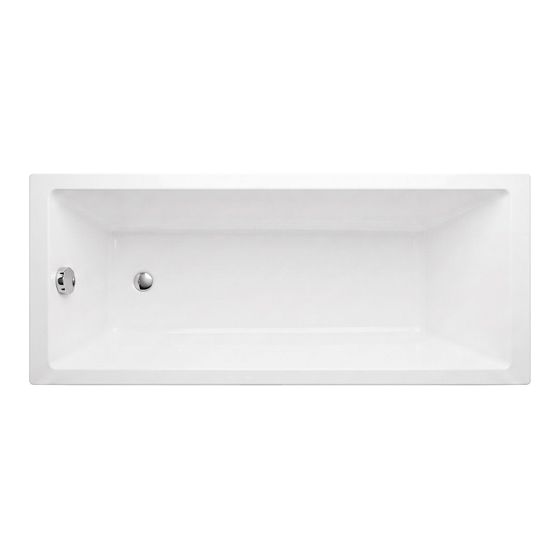 REA kulma-amme Catania 180, Valkoinen, 169,5x42,5x70,2cm