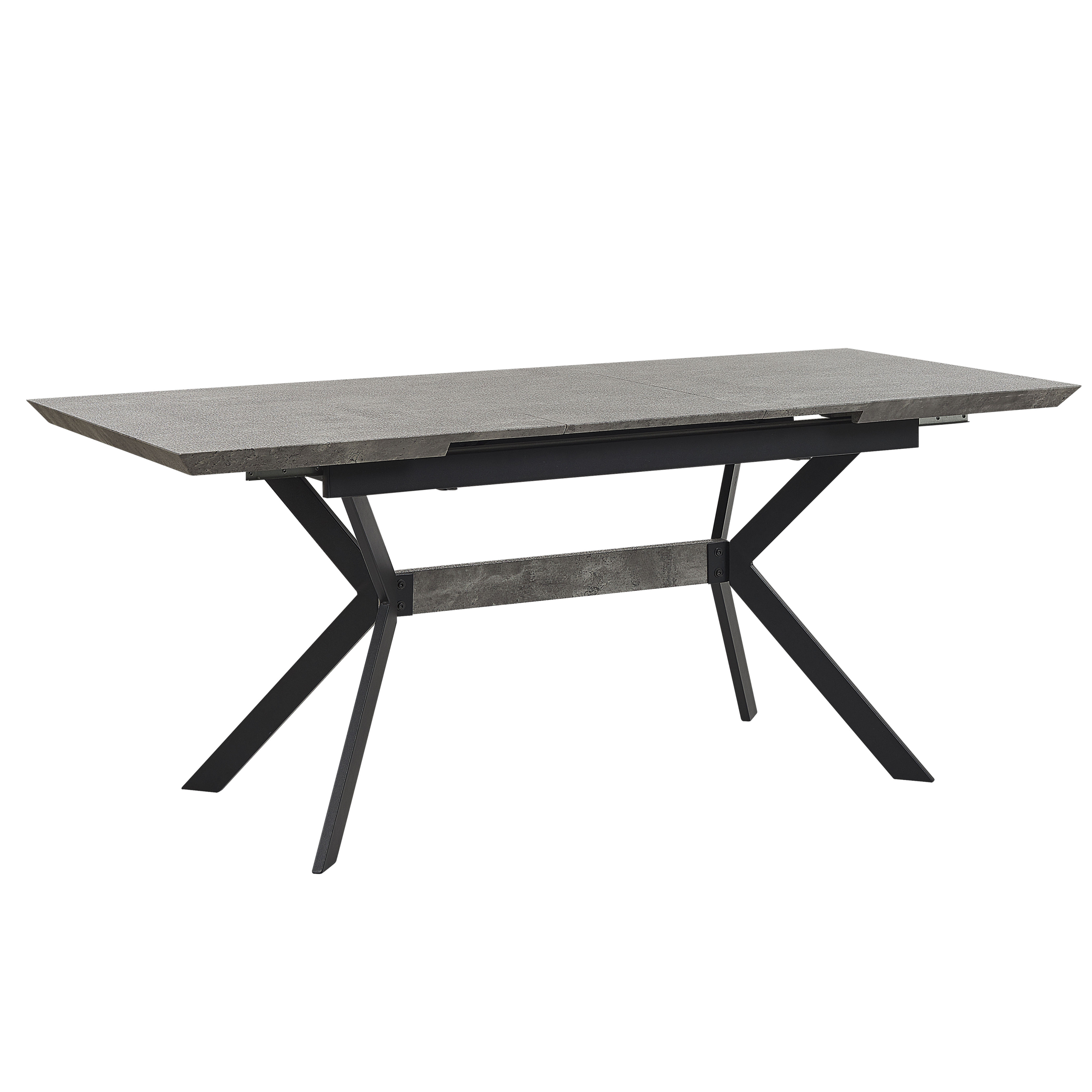 Jatkettava ruokapöytä BENSON Vaaleanharmaa 140/180 cm 80 cm