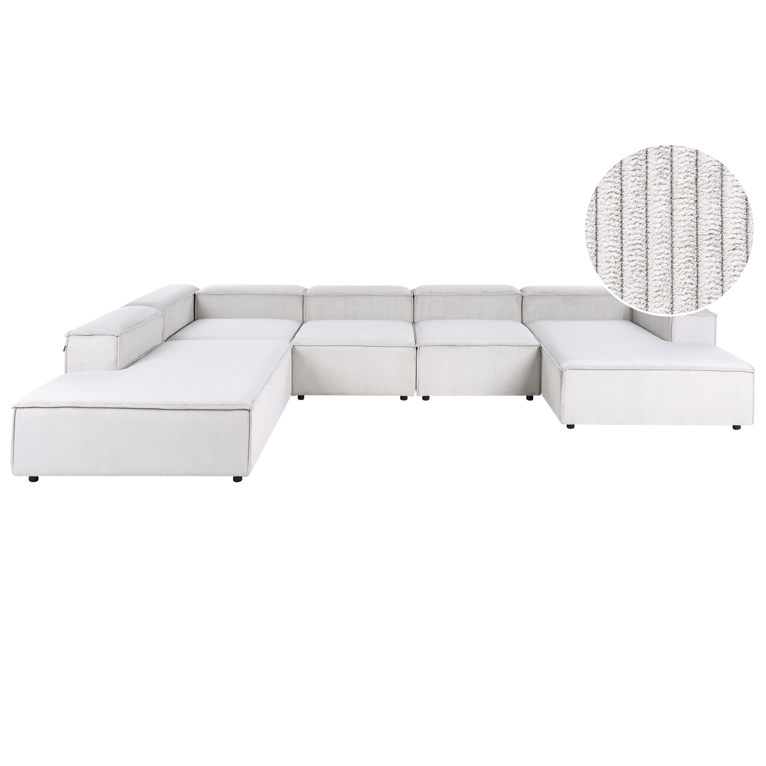 Moduulikulmasohva 5-istuttava ARDAL vakosametti Luonnonvalkoinen Oikea