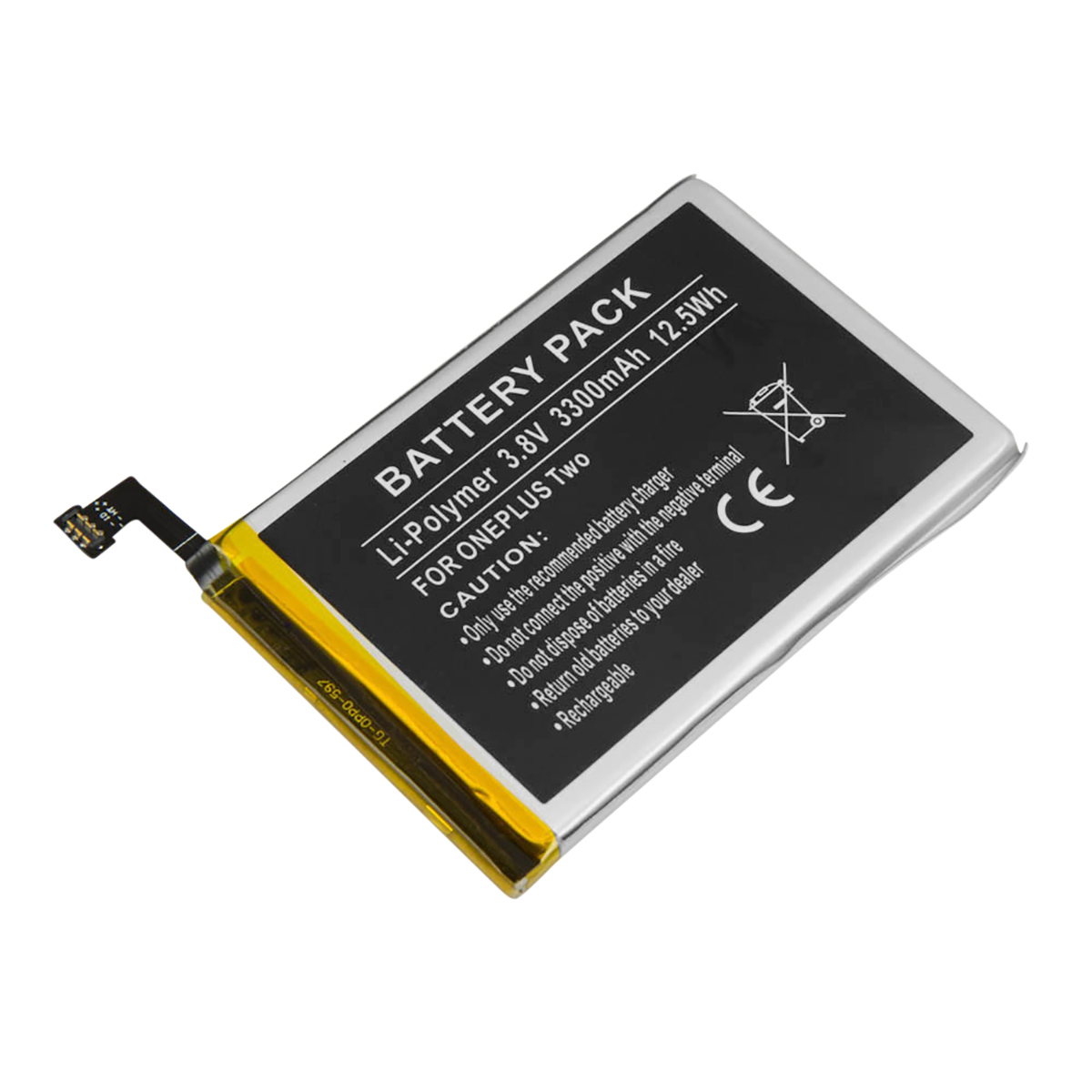 Akku OnePlus 2 Li-ion 3, 8V 3300mAh 12, 5Wh