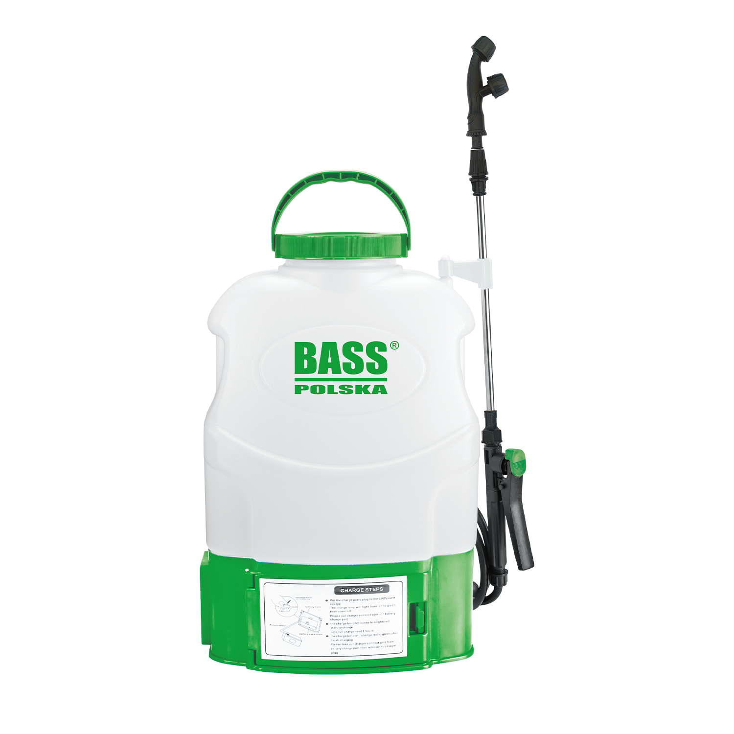 Reppuruisku, akkukäyttöinen, 16 l, sähköinen