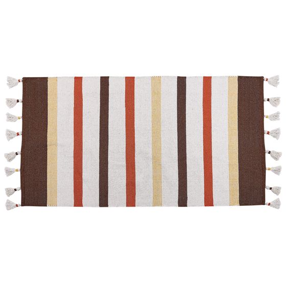 Matto HISARLI Ruskea 80 x 150 cm puuvilla