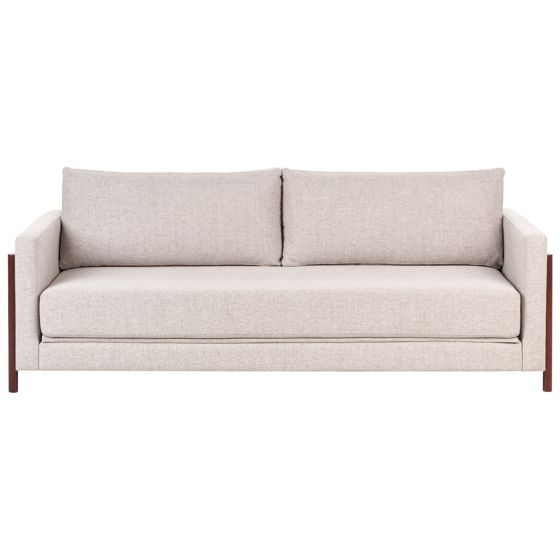 Vuodesohva ORSA kangas Vaaleanruskea 3-istuttava