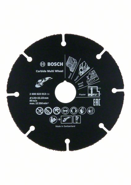 Bosch Carbide Multi Wheel -Katkaisulaikka 125 mm