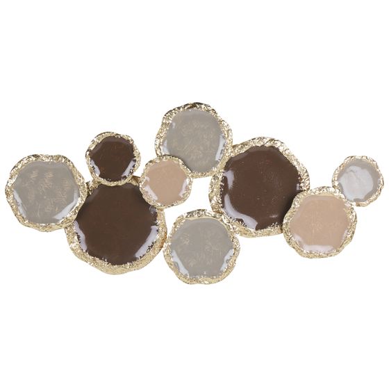 Seinäkoriste ARGON metalli 57 cm Monivärinen