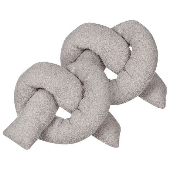 Koristetyynysetti 2 kpl GLADIOLUS buklee 172 x 14 cm Harmaa Hillitty