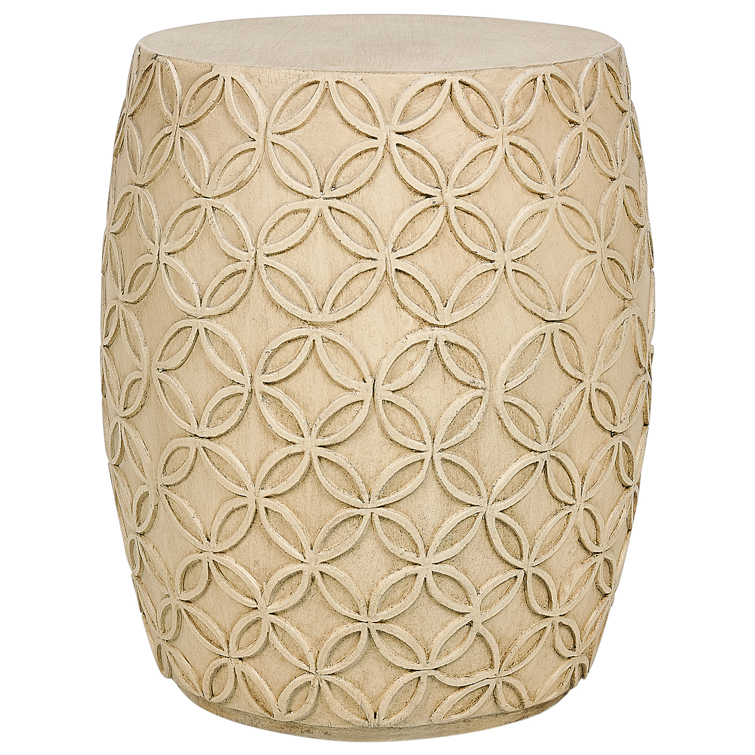 Sivupöytä ZOGNO 33 cm 33 cm Vaaleanbeige