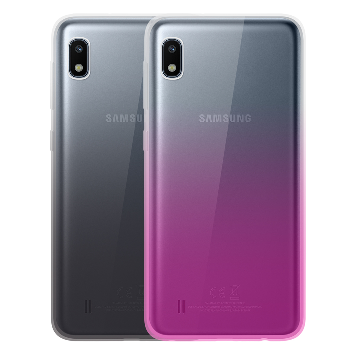 Pehmeät Suojakuoret Paketti Galaxy A10:lle Erittäin Kestävä