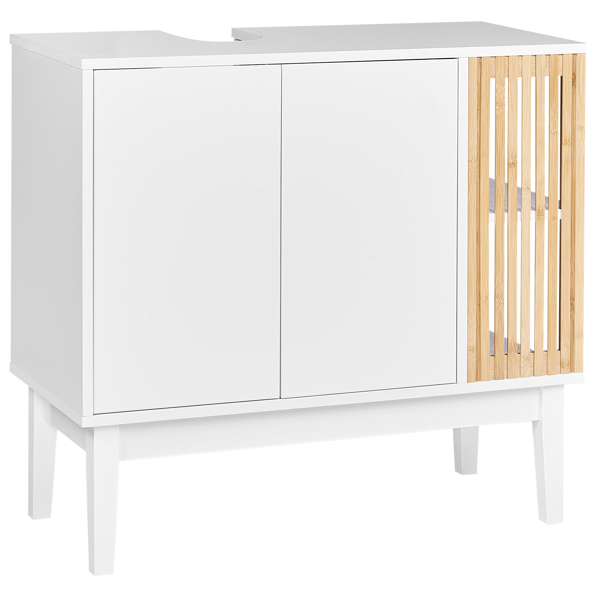 Allaskaappi NUBES 80 cm Valkoinen