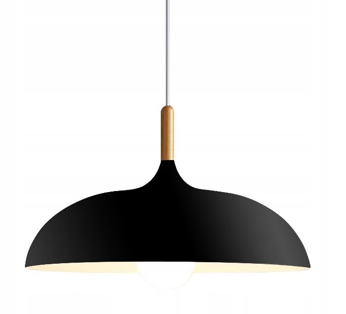 TOOLIGHT riippuva kattovalaisin APP178-1CP ANZO musta, 45x45x26cm