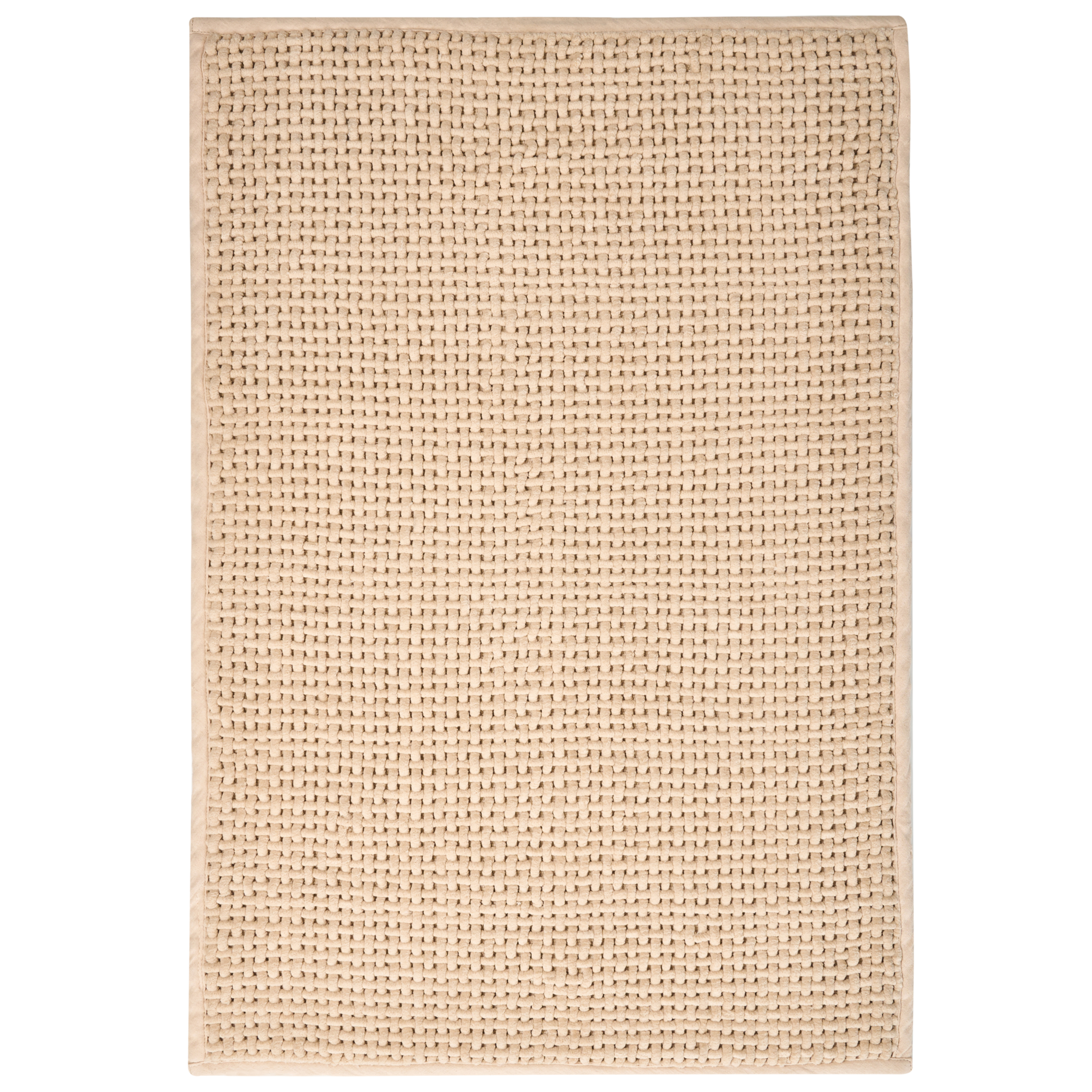 Kylpyhuonematto KARAD Beige 60 x 90 cm puuvilla