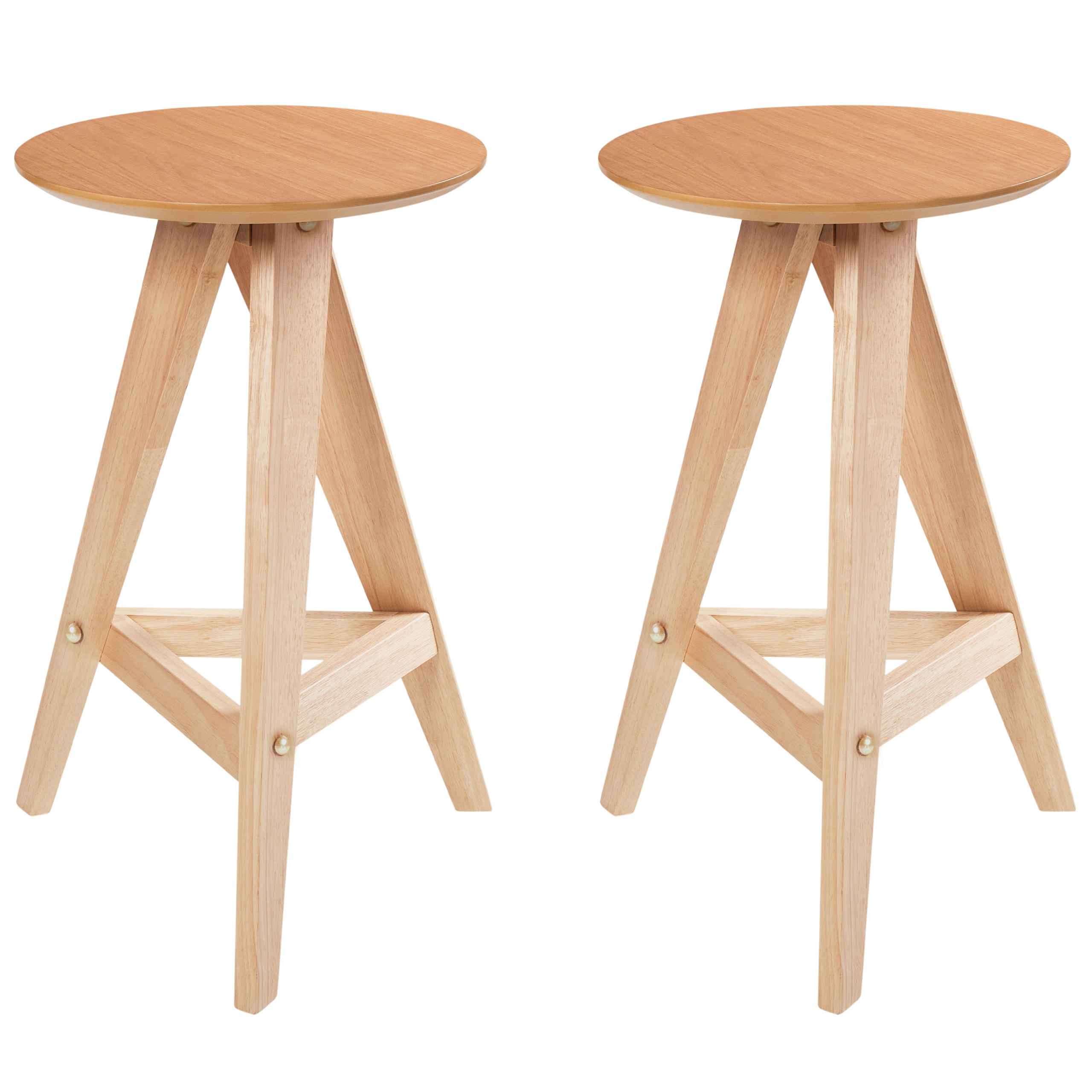 Baarijakkarasetti 2 kpl AROMA puu Vaaleanruskea