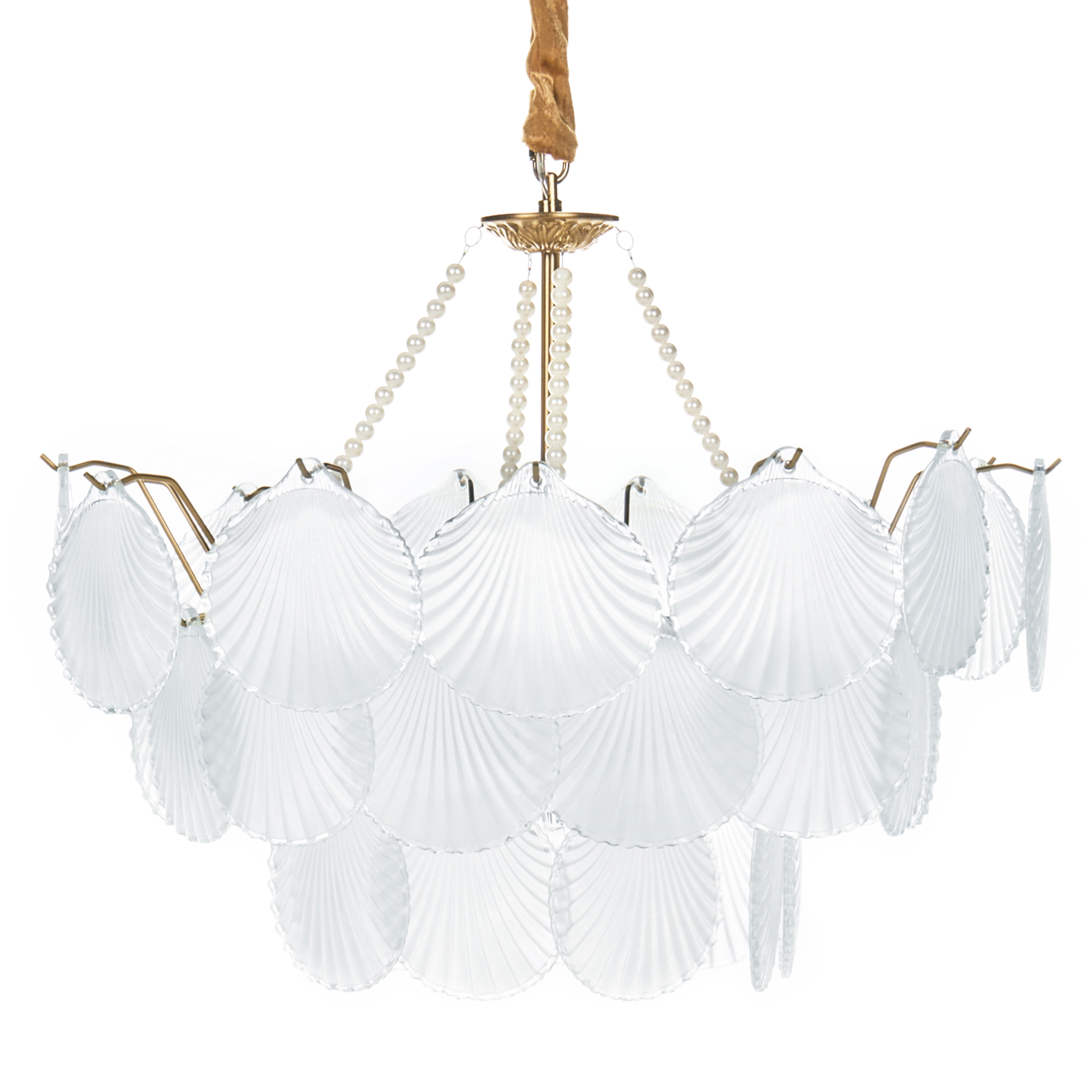 Kattokruunu BIGOTE lasi Messinki