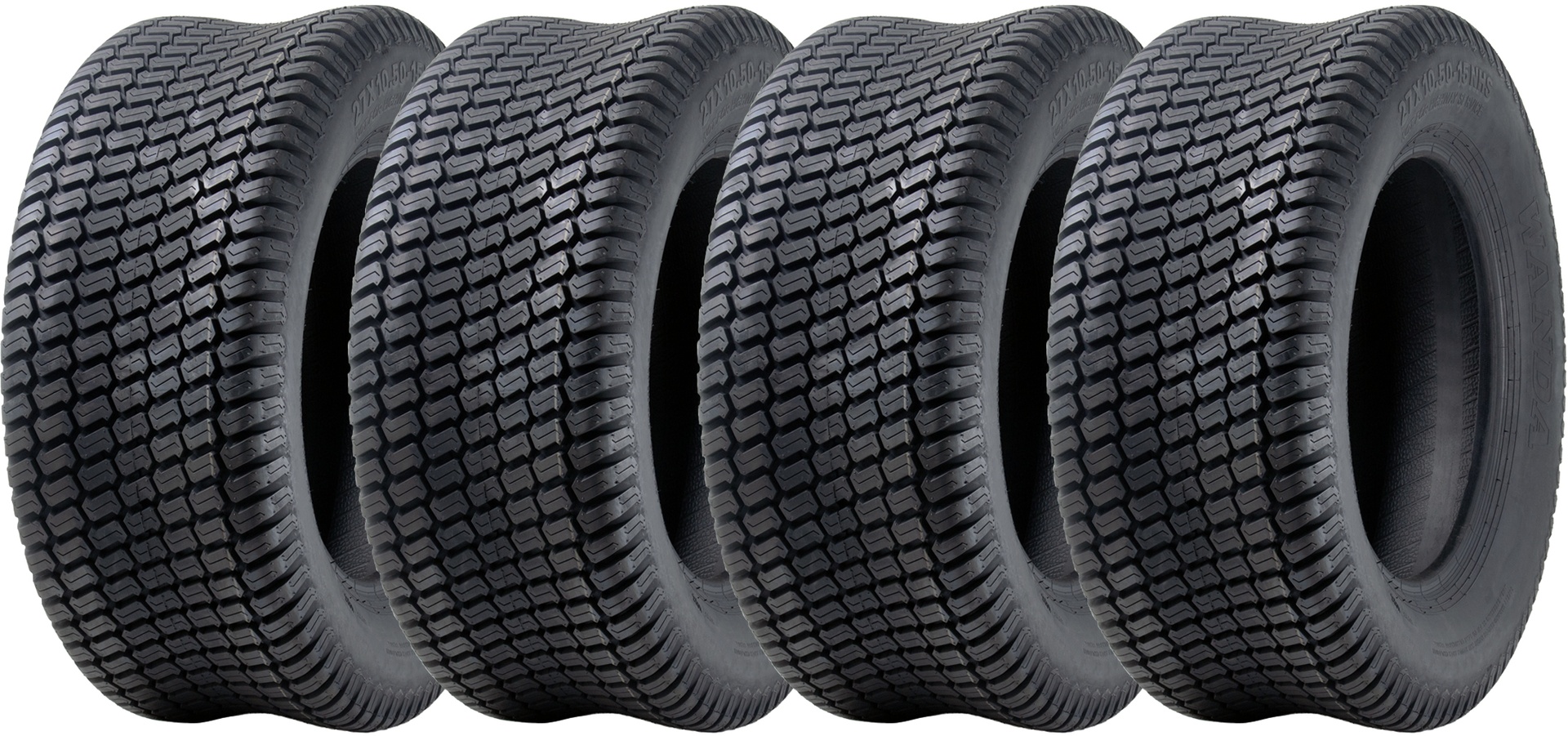 27x10.50-15 ruohonleikkurin renkaat, 4-kerroksiset Multi Turf Grass P332A Wanda, 600 kg (4 kpl:n sarja)