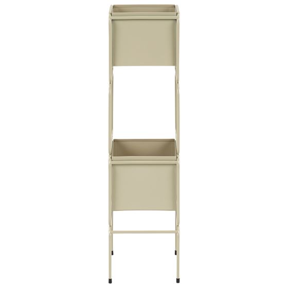 Kukkateline COTINUS 20 cm Metalli Beige