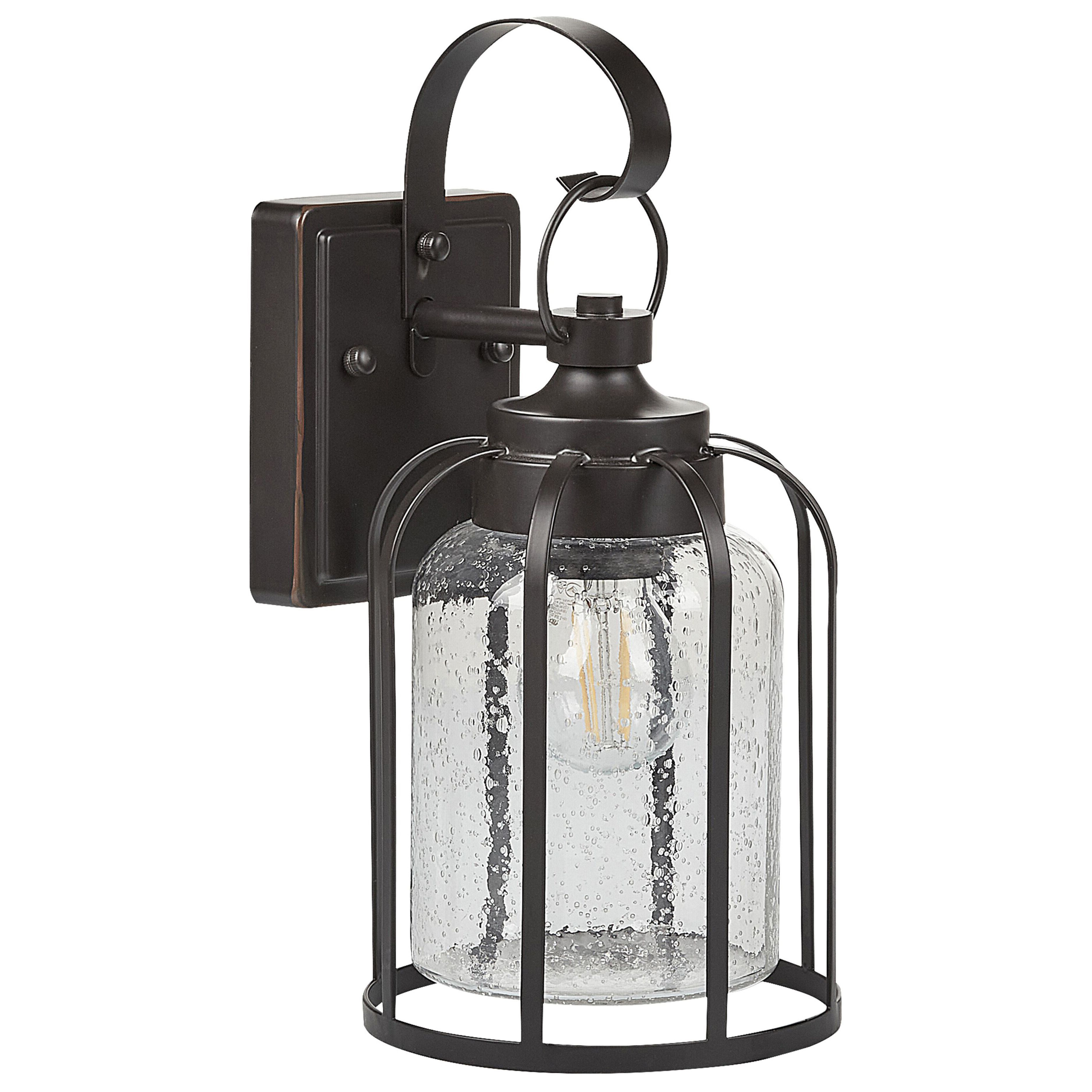 Ulkoseinävalaisin WOOLER Musta