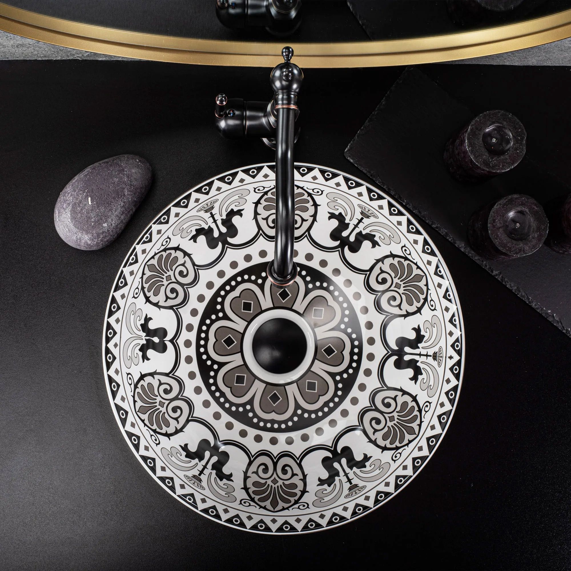 REA Malja-allas ETNO, 40X40X11,5CM