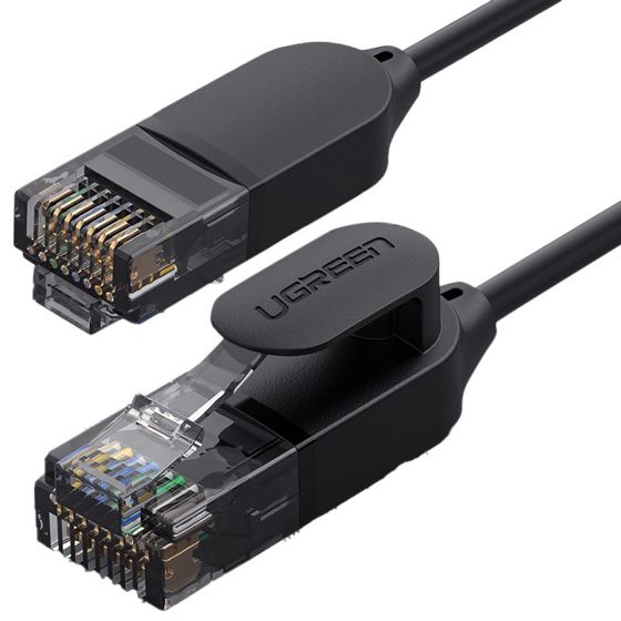 Patchcord Ethernet-verkkokaapeli RJ45 Cat 6A UTP 1000Mbps 5m