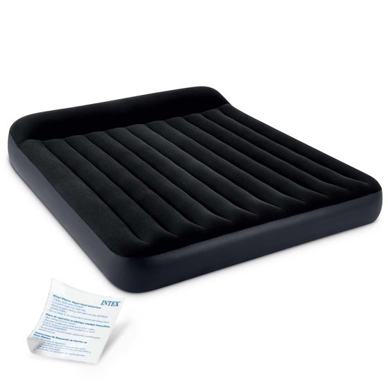 Ilmatäytteinen patja 203x183x25 cm kaksinkertainen INTEX 64144