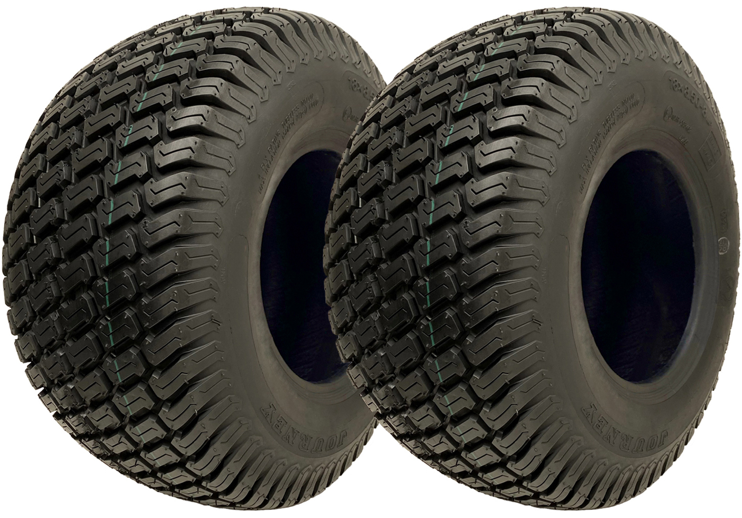 18x8,50-8 ruohonleikkurin rengas, 4-kerroksinen, monikäyttöinen nurmikkoon, Wanda P332, tieliikennekelpoinen (2 kpl:n sarja)