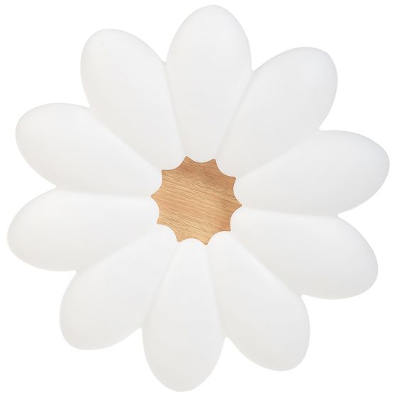 LED-kattovalaisin Kukka TINAU Valkoinen