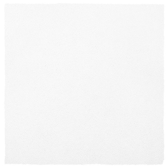 Korkeanukkainen matto DEMRE Valkoinen 200 x 200 cm